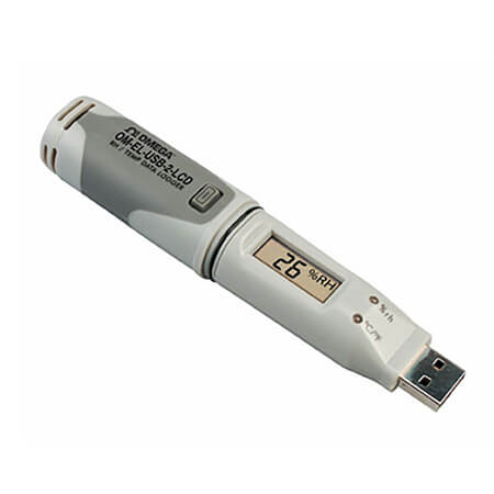 OMEGA奧米佳 OM-EL-USB-2-LCD溫度、濕度和露點數(shù)據(jù)記錄器 配有LCD顯示屏